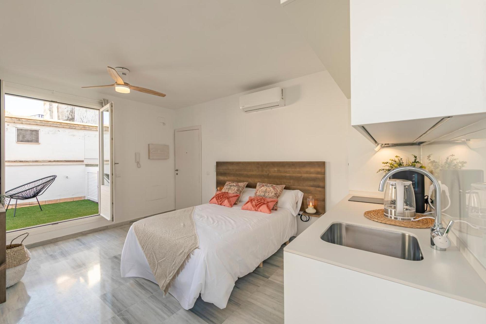 Apartamento Ohliving Justino Sevilla Habitación foto
