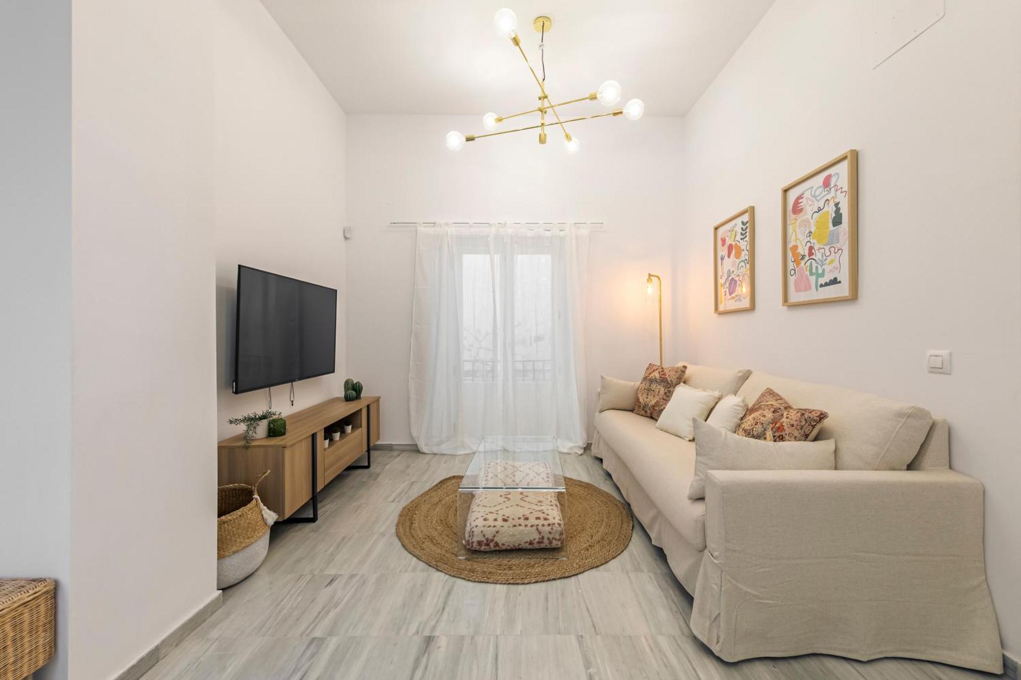 Apartamento Ohliving Justino Sevilla Habitación foto